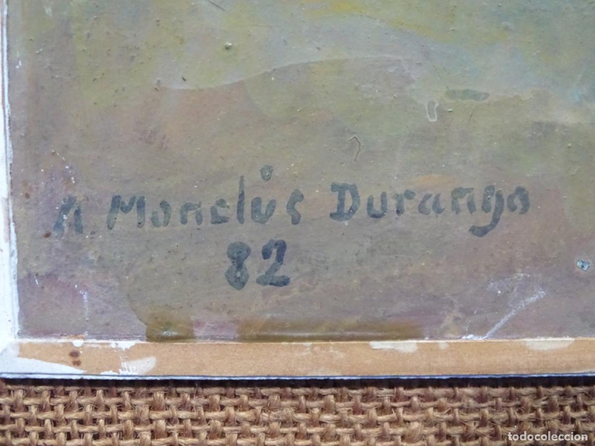 Arte: &Oacute;LEO TABLEX ADOLFO MONCL&Uacute;S DURANGO 1982. ROPA TENDIDA. - Foto 19