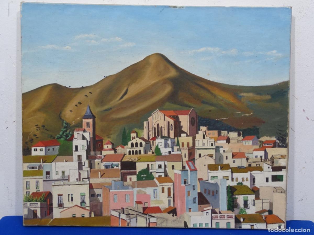 Arte: &Oacute;LEO TELA ANONIMO CON GRAN DETALLE. PUEBLO POR DETERMINAR.