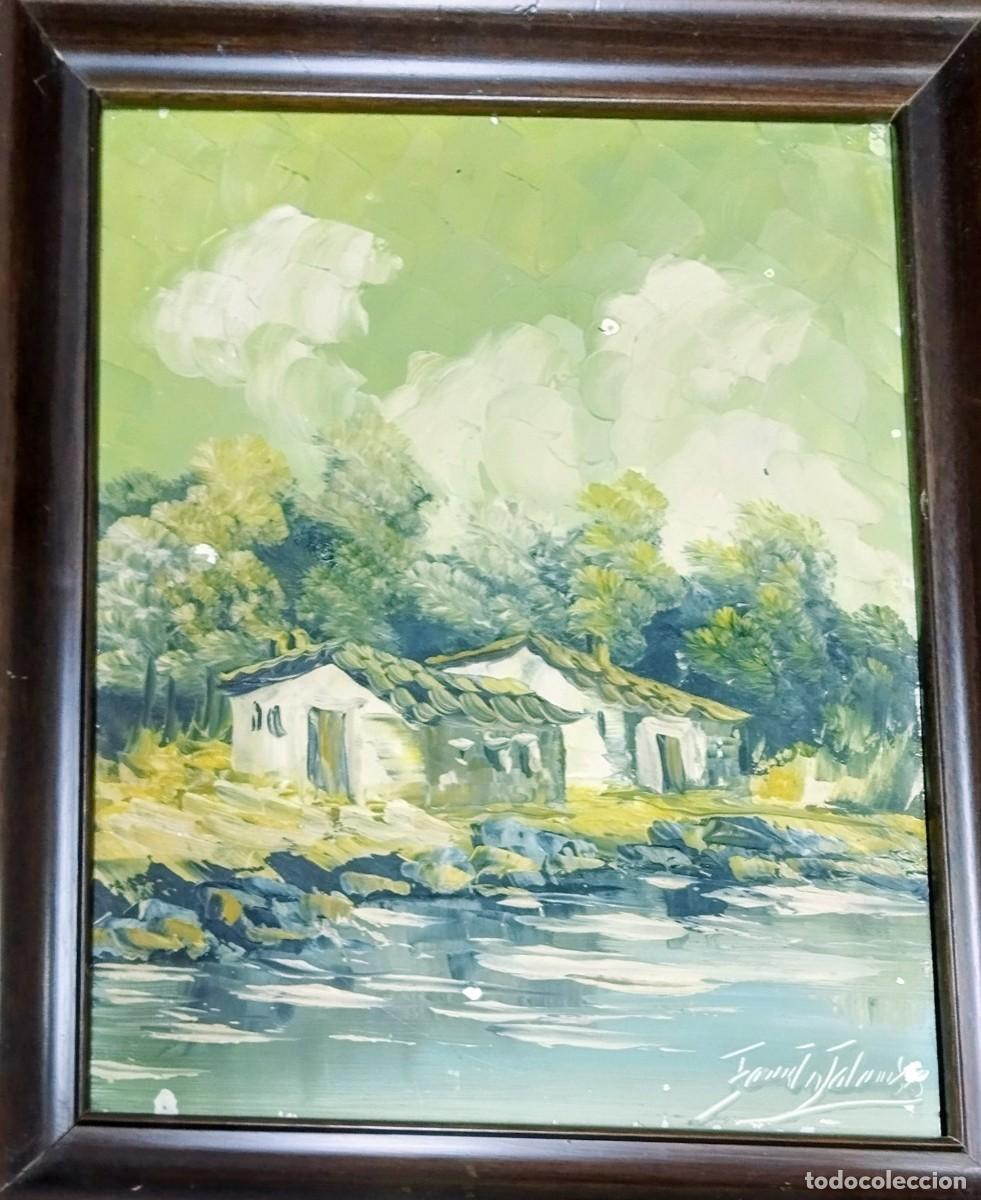 Arte: Fausto Palencia &rdquo;Paisaje de casas&rdquo;