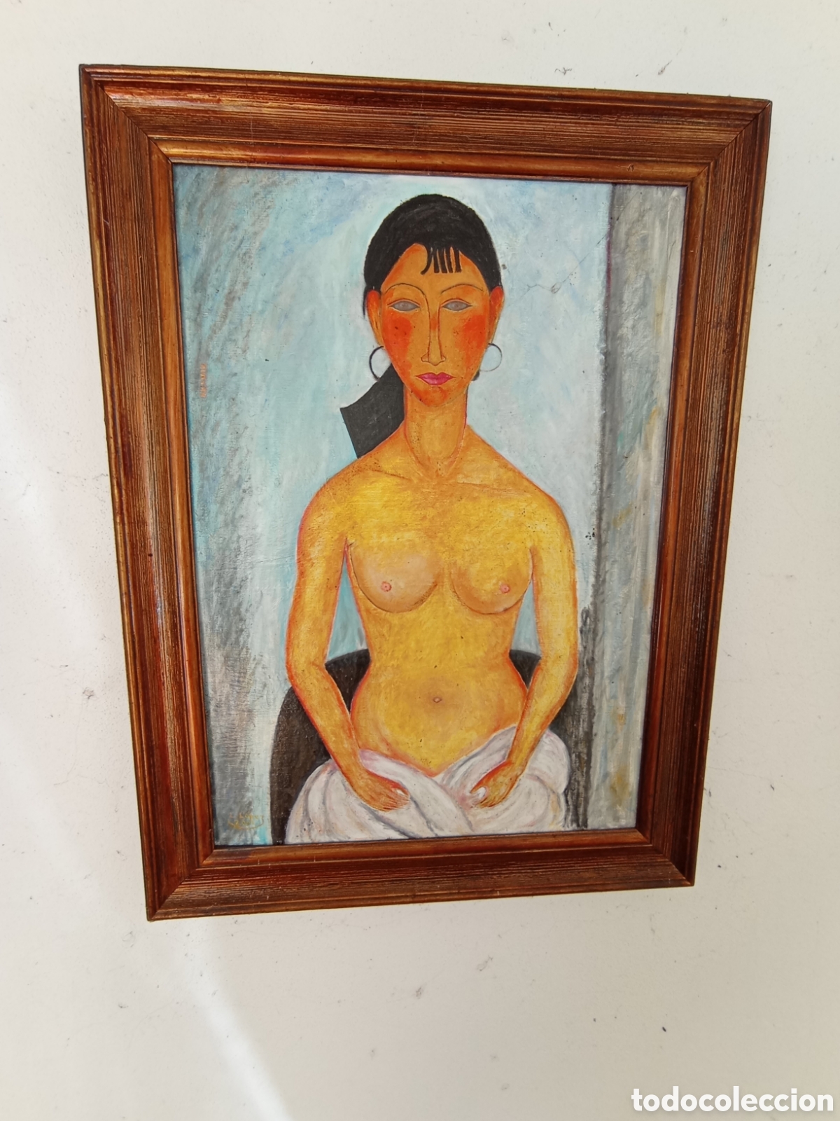 Arte: El Modigliani de Luisa L&oacute;pez Gonz&aacute;lez (Casa Carabelas)