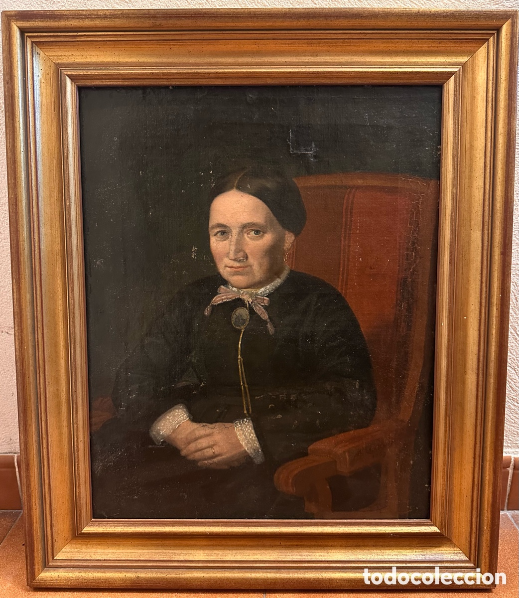 Arte: Retrato dama siglo XIX