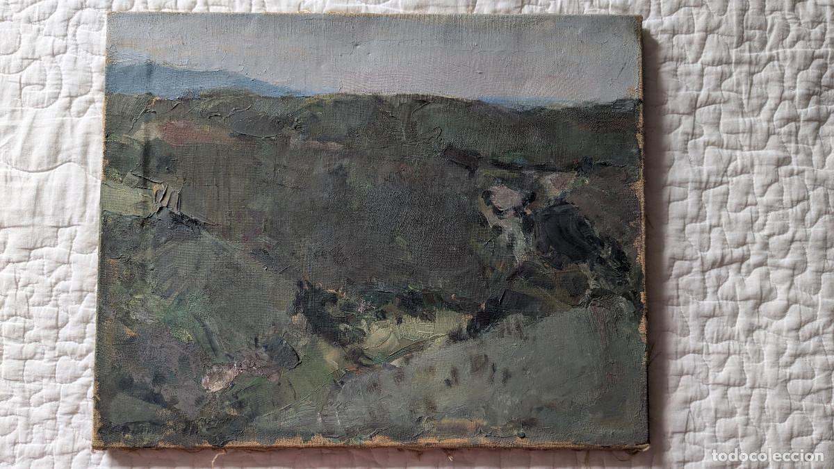 Arte: Juan Casta&ntilde;er Pay&aacute;:Paisaje Segovia 1970