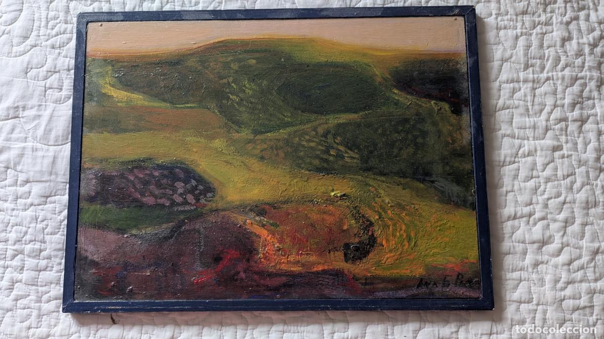 Arte: Ana Garc&iacute;a Pan:Paisaje Segovia 1972