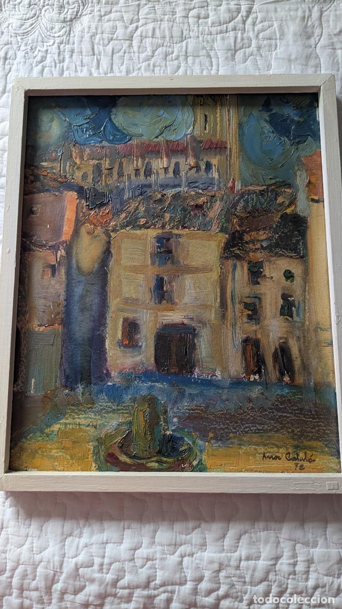 Arte: Ana Catal&aacute; Catal&aacute;:pazan en Segovia y catedral 1972