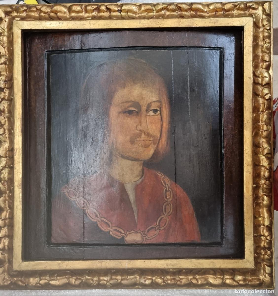 Arte: RETRATO DE CABALLERO (o rey) - Foto 5