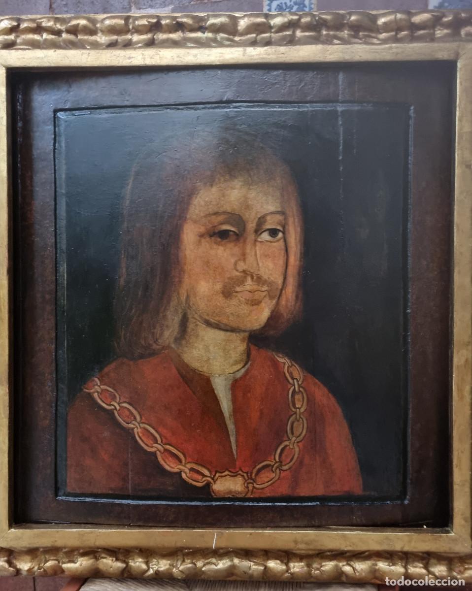 Arte: RETRATO DE CABALLERO (o rey) - Foto 7