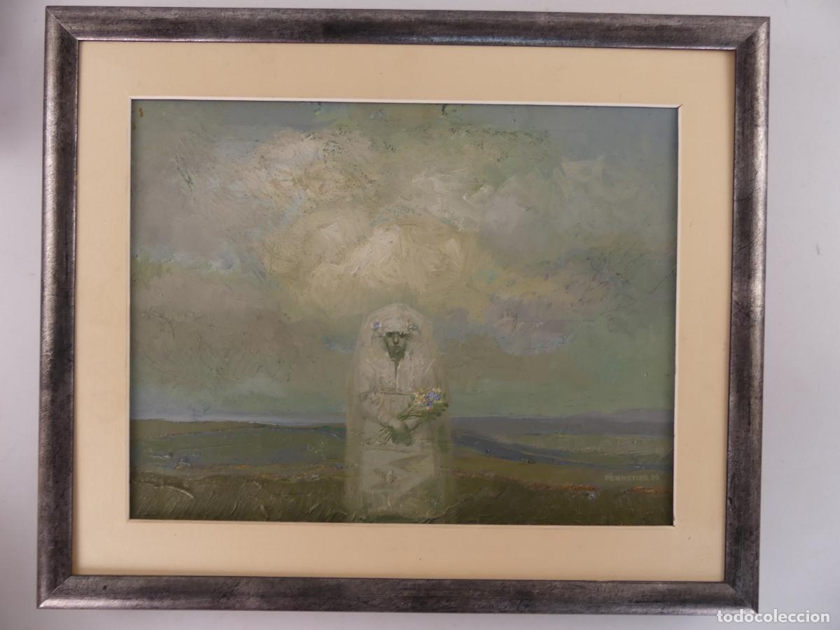 Kunst: PINTURA DE OLEO SOBRE LIENZO FIRMADA Y ENMARCADA