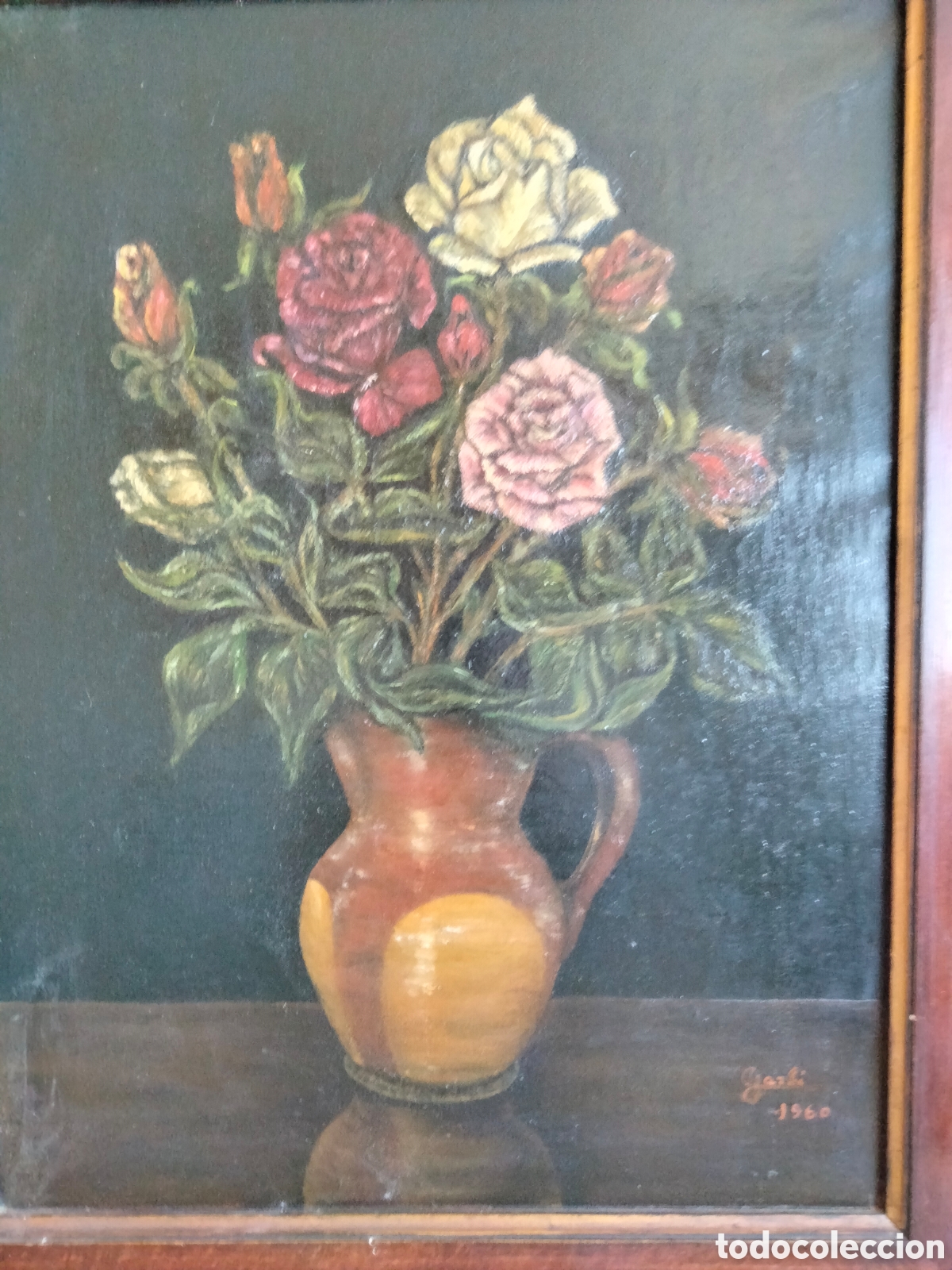 Arte: BODEGON OLEO SOBRE LIENZO DE GARBI - Foto 2