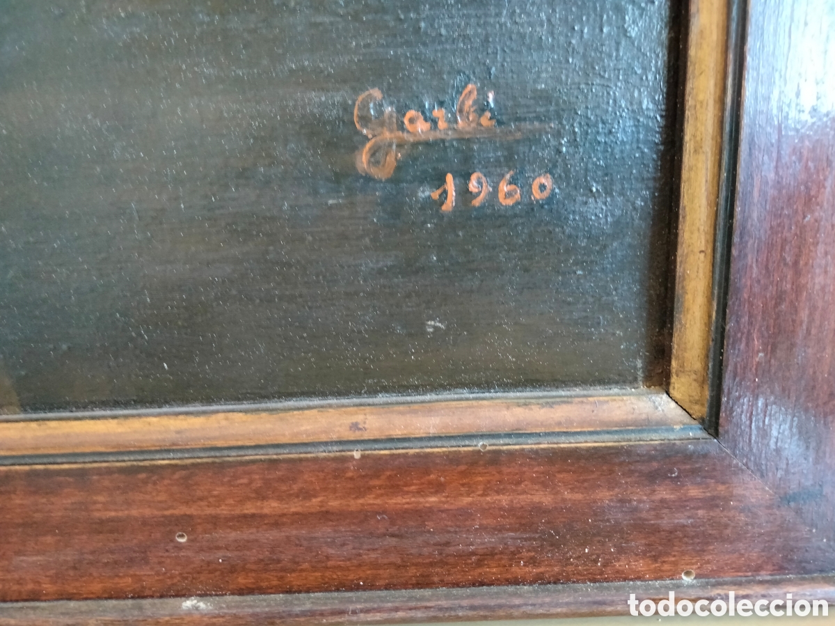 Arte: BODEGON OLEO SOBRE LIENZO DE GARBI - Foto 3