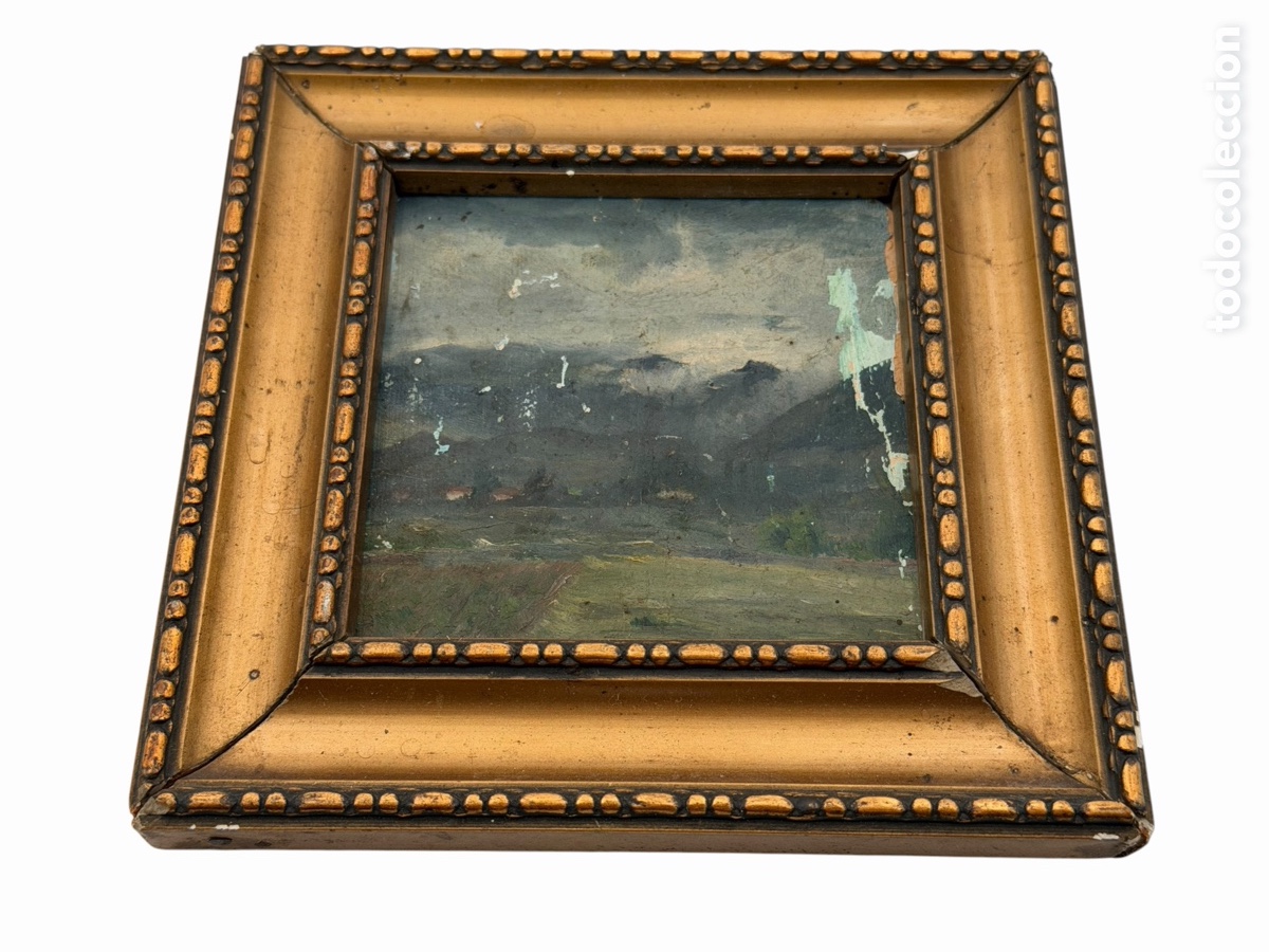 Kunst: Antiguo Paisaje Enmarcado