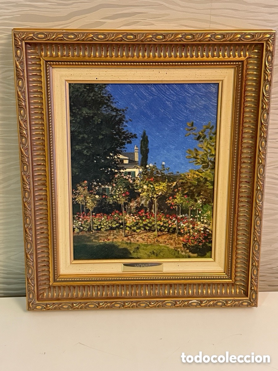 Kunst: MONET. JARD&Iacute;N EN FLOR. REPRODUCCI&Oacute;N
