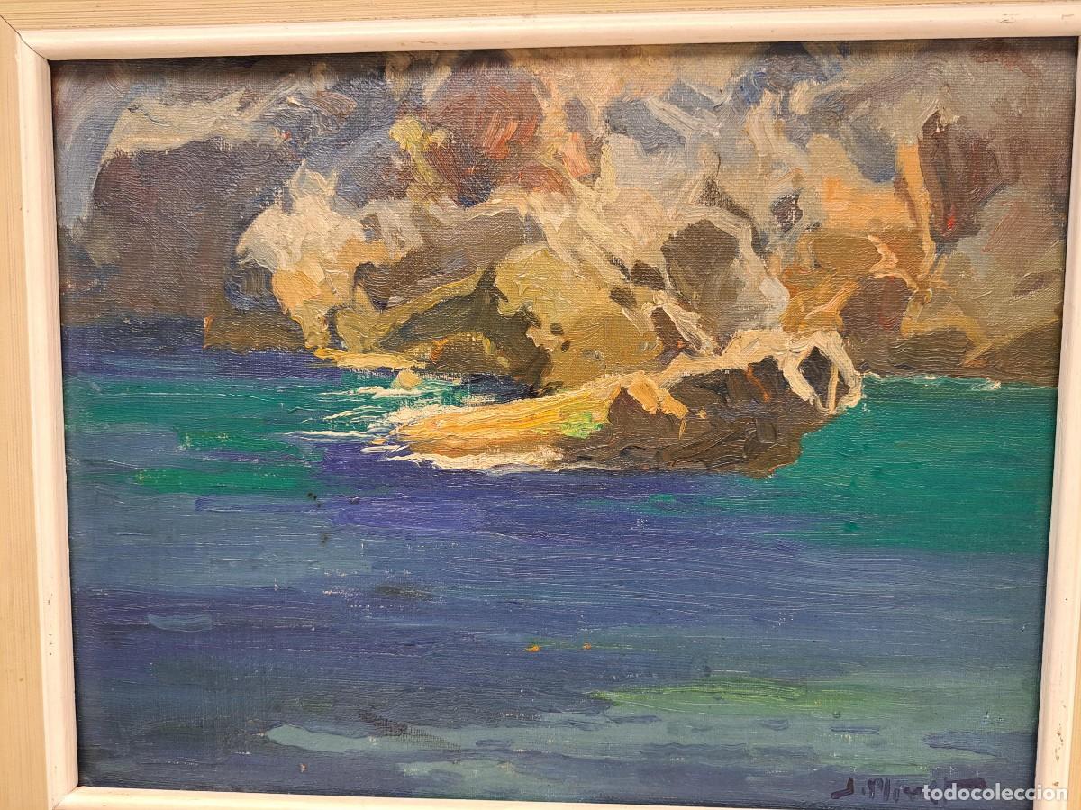 Arte: Jose Miret marina costa norte de Mallorca