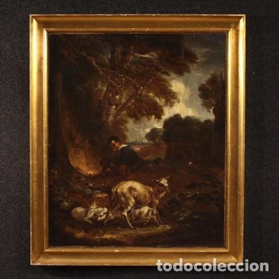 Arte: Pintura inglesa del siglo 18, paisaje pastoral