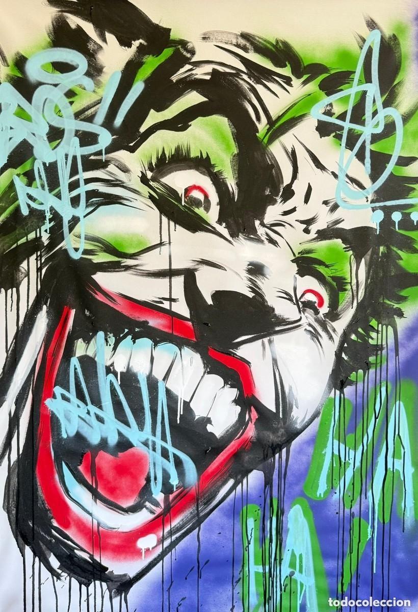Kunst: FREDA PEOPLE - ACR&Iacute;LICO SOBRE LIENZO - JOKER XXL 150x105 CM.