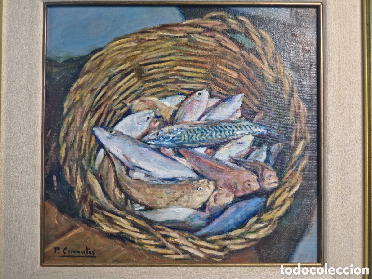 Arte: Bodeg&oacute;n de pescado por Pedro Cervantes Gallardo