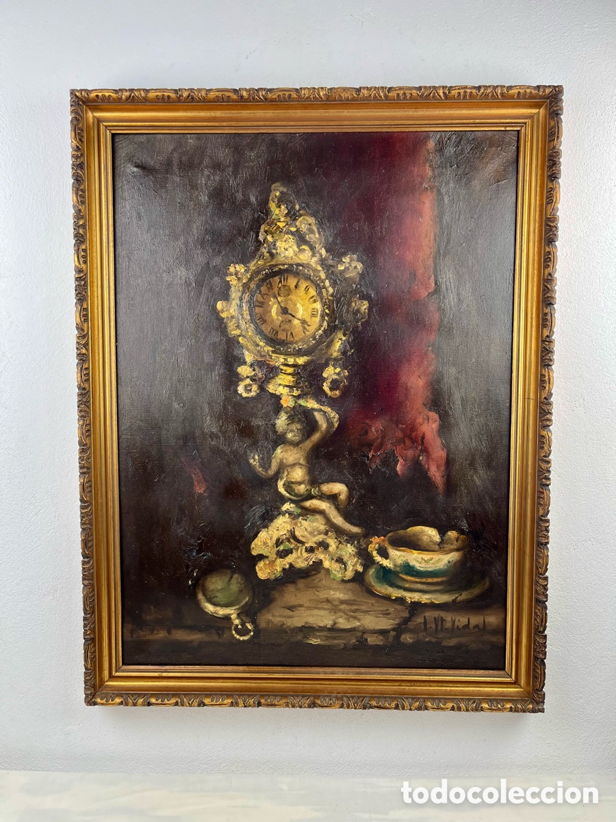 Art: J.VICENTE VIDAL SOLER- ONTENIENTE- OLEO LIENZO BUEN TAMA&Ntilde;O