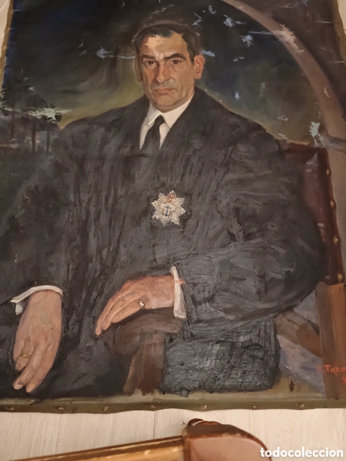 Arte: Guillermo Taboada Infante cuadro para restaurarlo - Foto 2