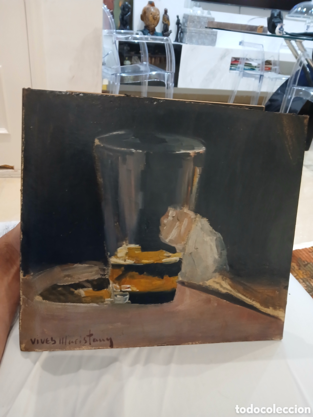 Arte: Pintura firmado vives maristany