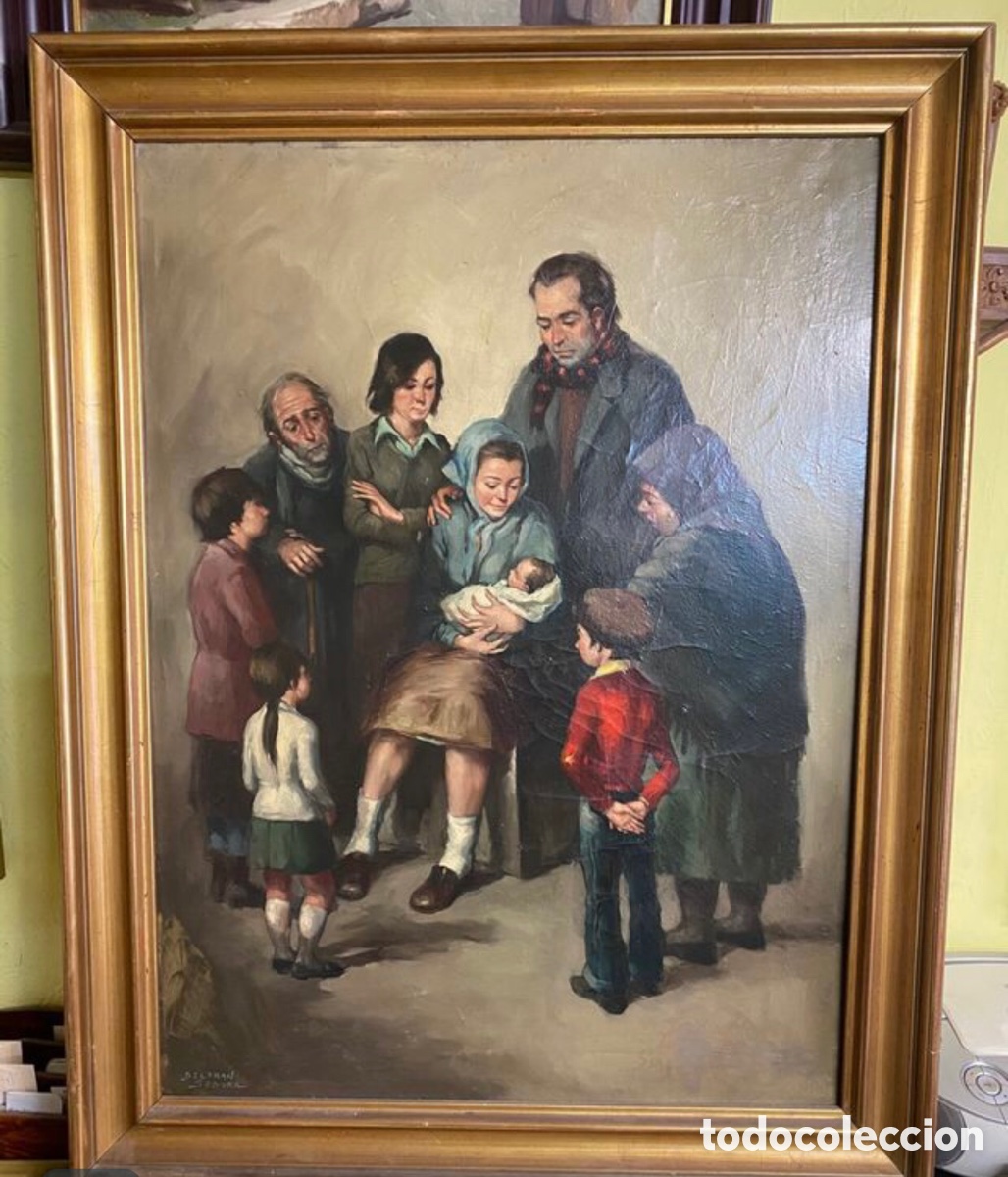 Art: Enrique Beltran segura Oleo/lienzo medidas 60x80 con marco 76x97
