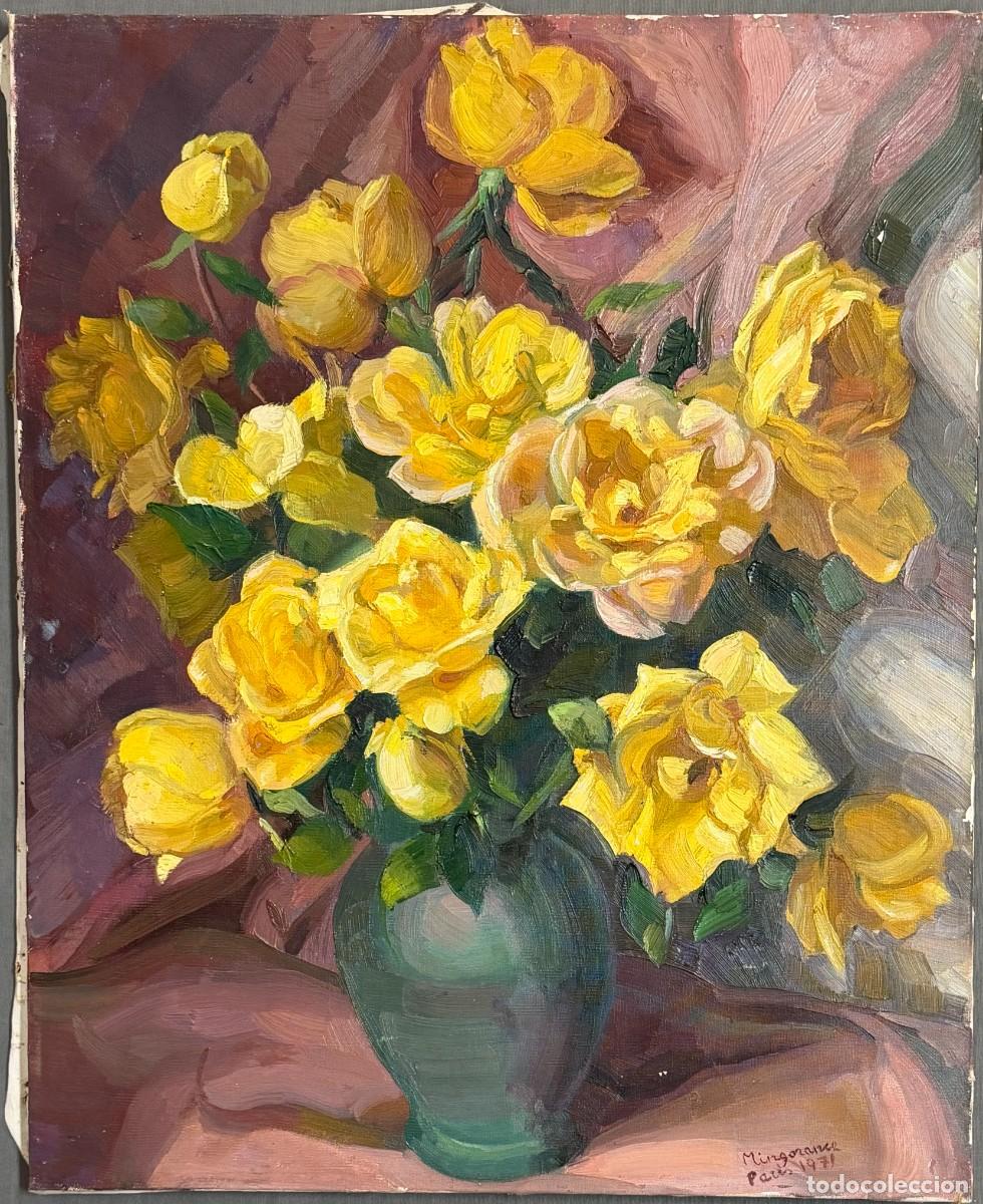 Arte: Manuel Mingorance Aci&eacute;n , Ja&eacute;n , M&aacute;laga , M&eacute;xico , &oacute;leo lienzo de Par&iacute;s 1971 , R113