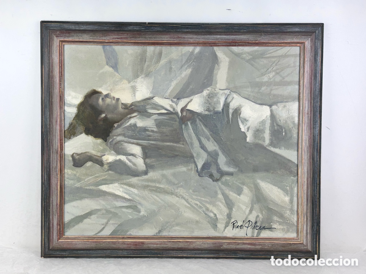 Arte: RAFAEL GRIERA- MUJER EN LA CAMA