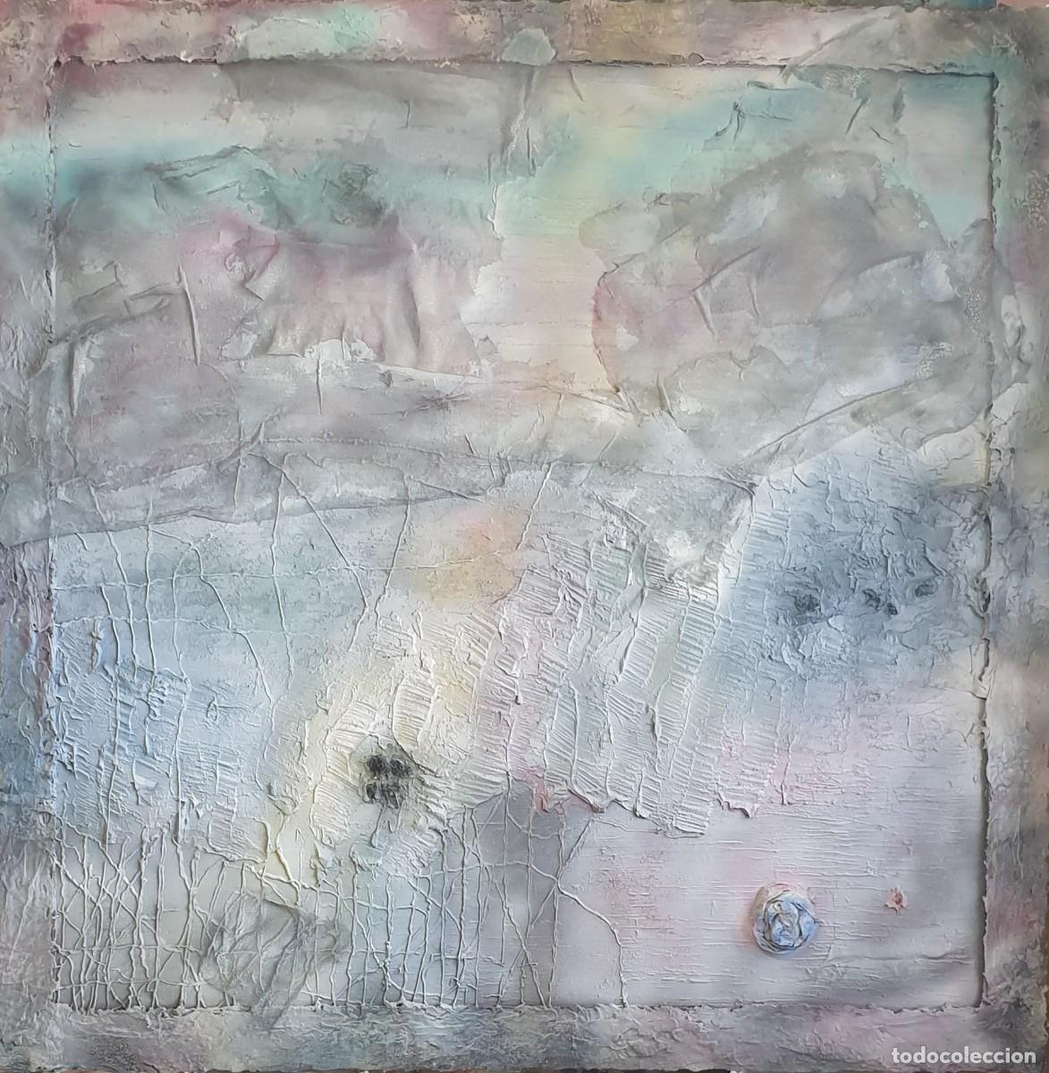 Art: No es No 2019. 162x162 cm. T&eacute;cnica Mixta sobre lienzo, S&oacute;lo recogida local