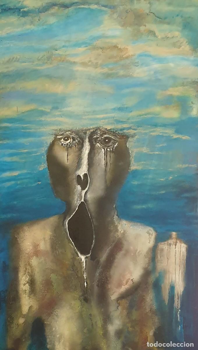 Art: El Grito de la Diosa Freyja 2020. 195x114 cm. Acr&iacute;lico sobre lienzo S&oacute;lo recogida local