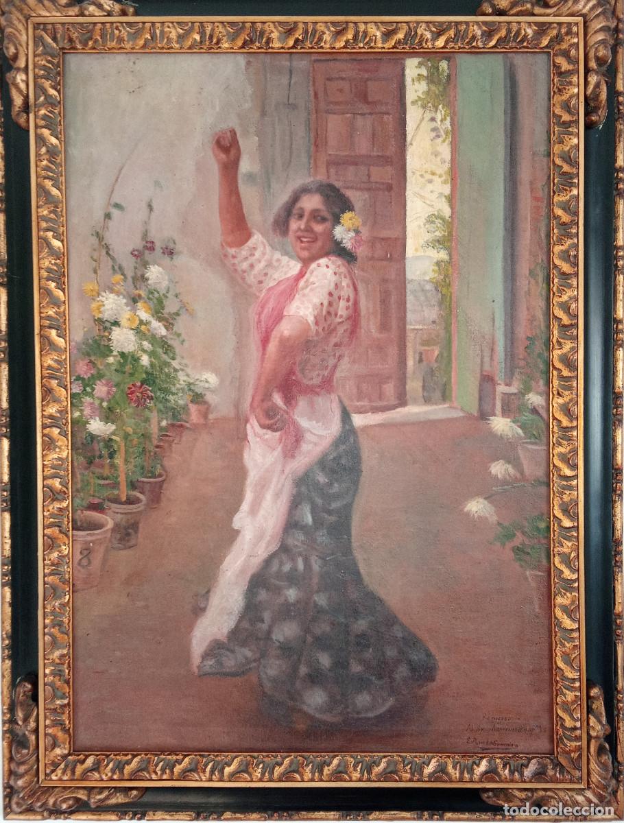 Art: EDUARDO RU&Iacute;Z DE SOMAVIA - GITANA BAILANDO-