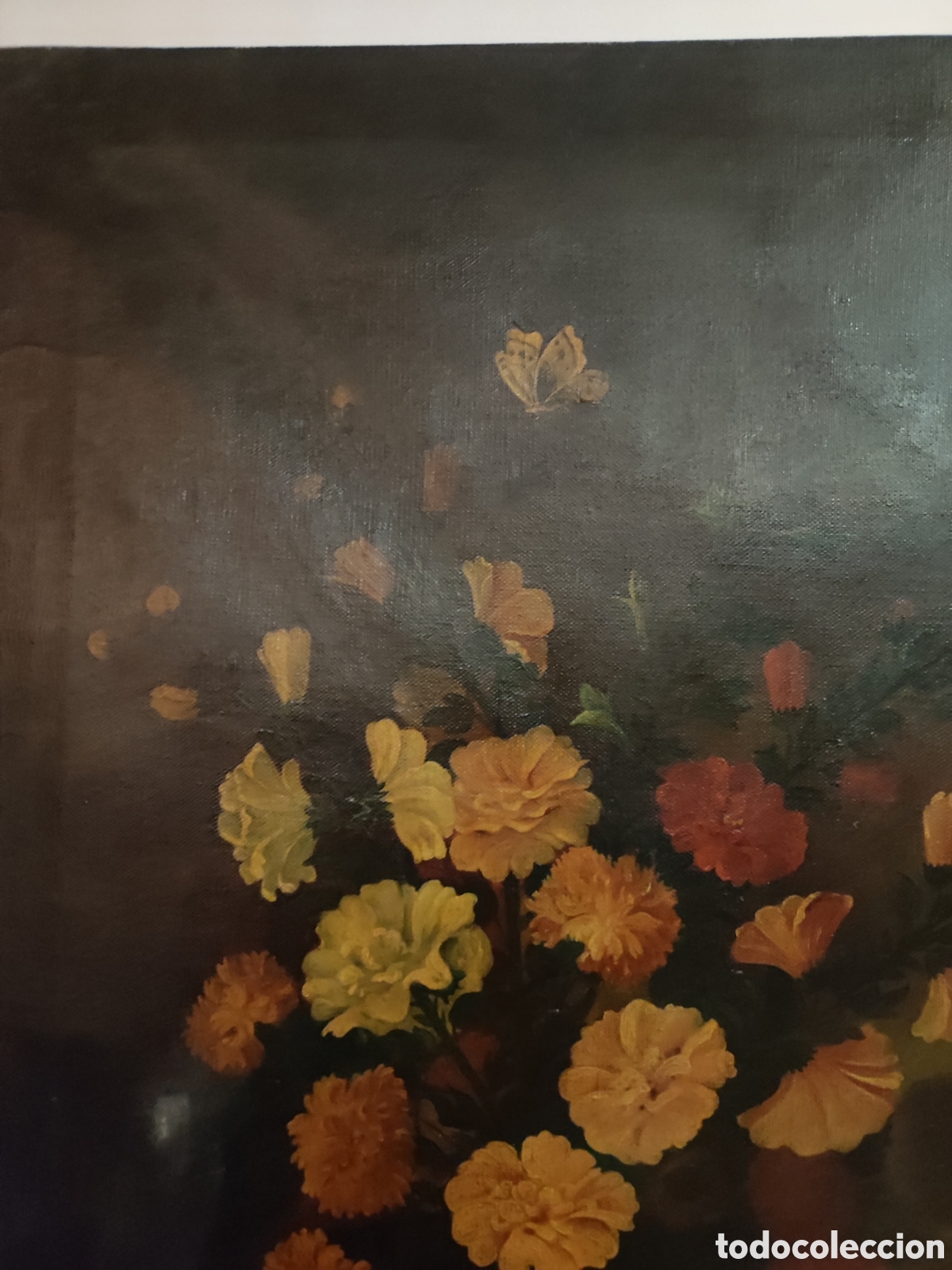 Arte: Bodeg&oacute;n de flores con jarr&oacute;n - Foto 4