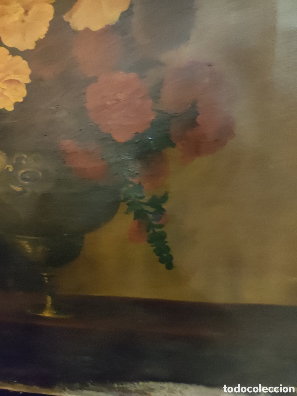 Arte: Bodeg&oacute;n de flores con jarr&oacute;n - Foto 5