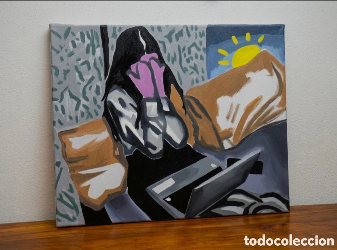 Arte: Descarte 55, pintura de mediano formato