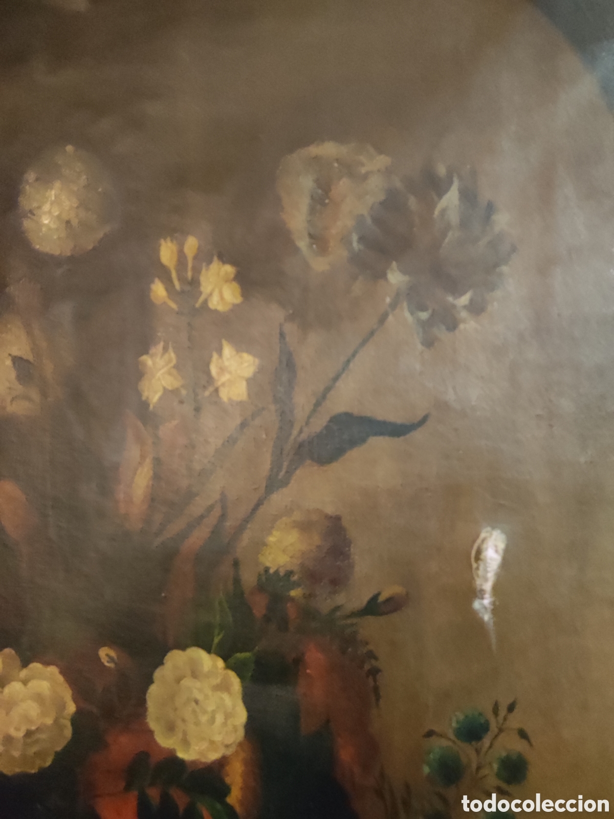 Arte: Bodeg&oacute;n de flores con jarr&oacute;n - Foto 4