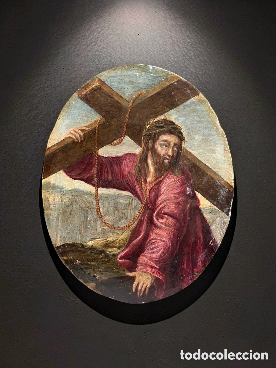 Arte: CRISTO CARGANDO LA CRUZ (SIGLO XVIII)