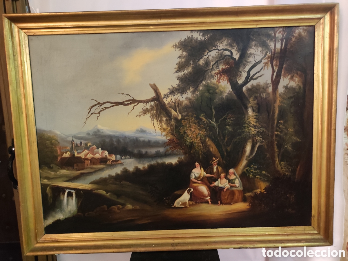 Arte: Julio sobre lienzo escuela sevillana siglo XIX