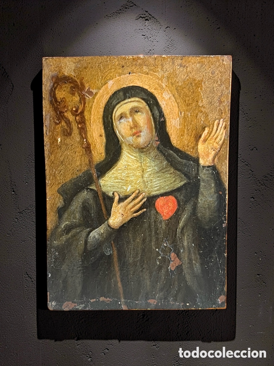 Arte: SANTA GERTRUDIS (SIGLO XVIII)