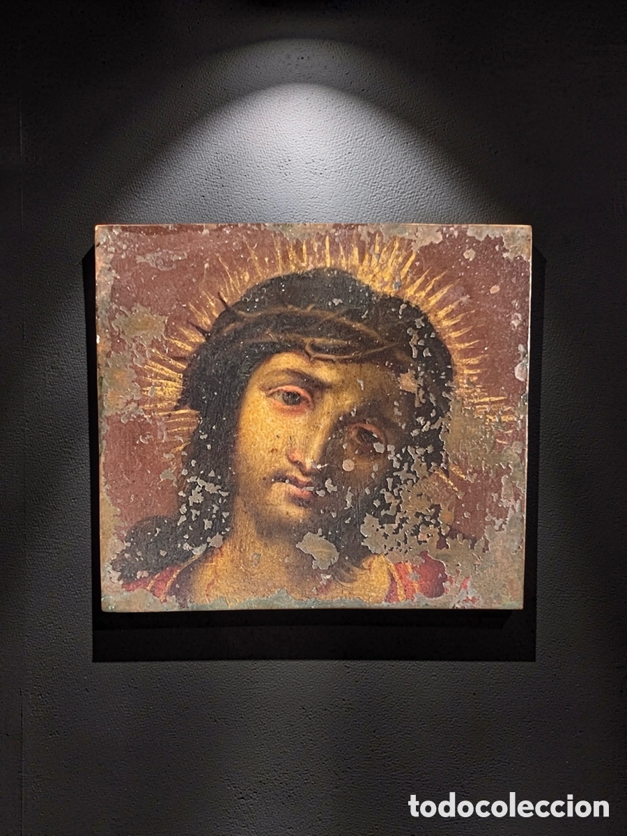 Arte: CRISTO CON ESPINAS (SIGLO XVIII)