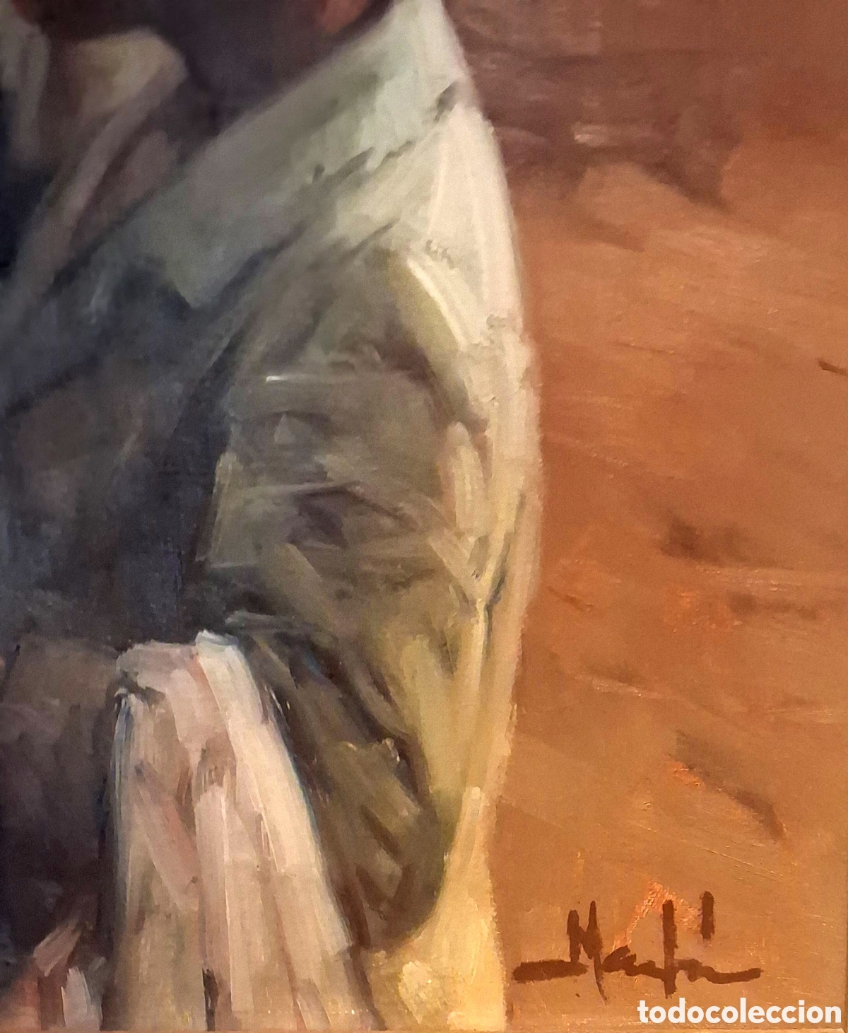 Arte: Oleo de M&uacute;sico y Lazarillo - Foto 6