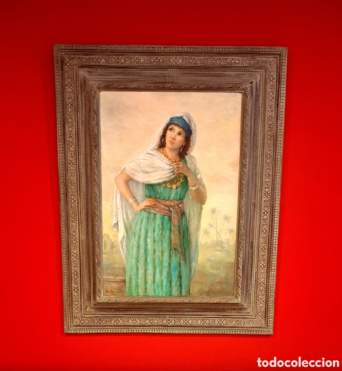 Kunst: &Oacute;leo sobre lienzo muy decorativo