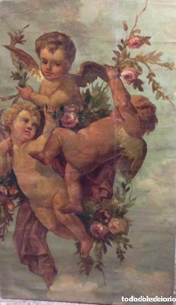 Art: &Oacute;LEO SOBRE LIENZO ;TEM&Agrave;TICA RELIGIOSA,Medidas140X90 CM