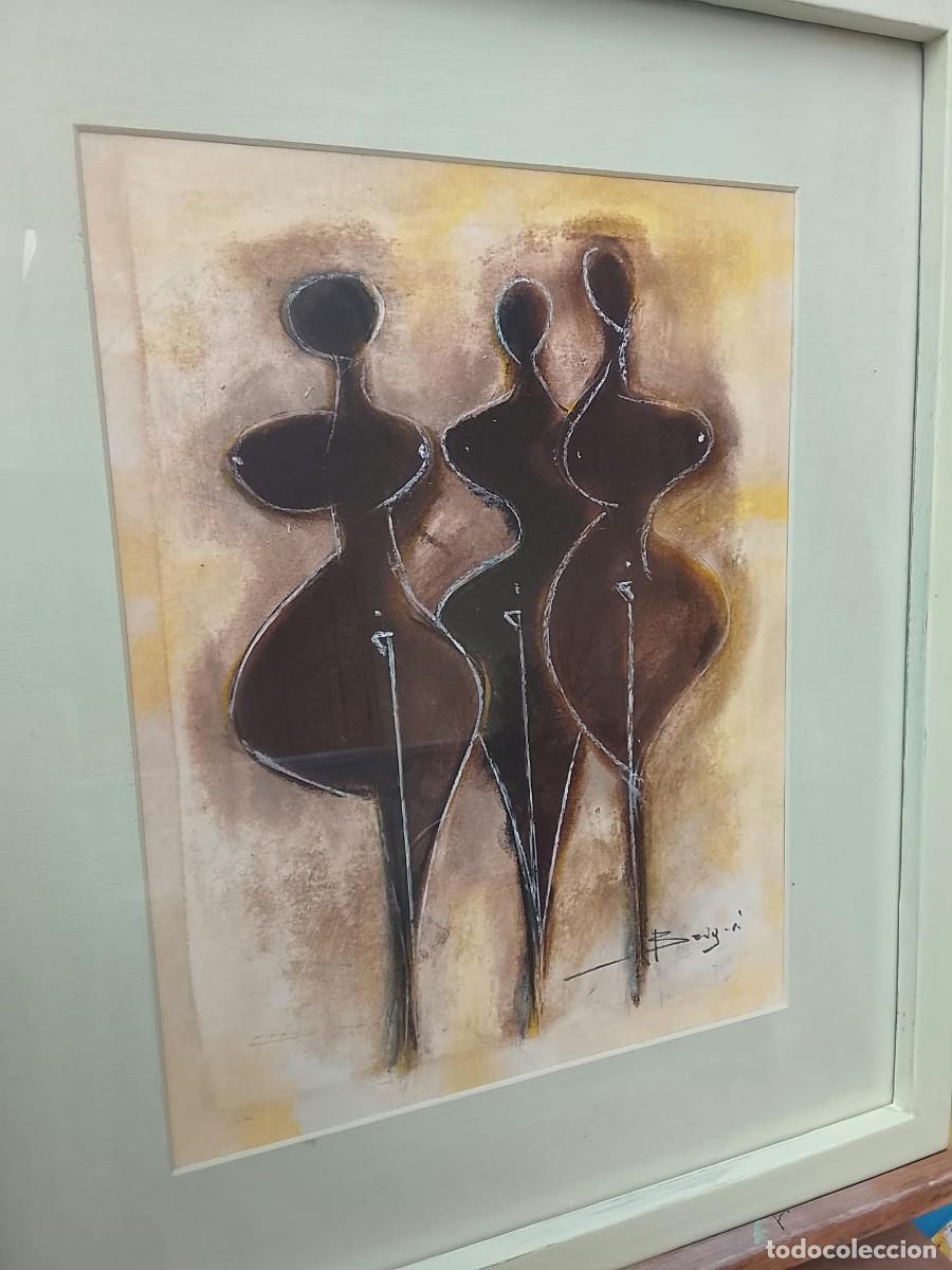 Arte: TRES MUJERES DESNUDAS SIN SOMBRERO - BAIGORRI