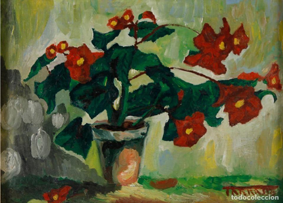 Arte: MART&Iacute;NEZ TARRASS&Oacute;, CASIMIRO. &Oacute;LEO SOBRE LIENZO. ENMARCADO