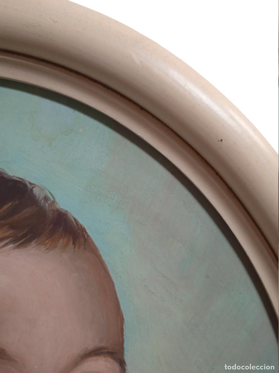 Arte: Tovar: Retrato de beb&eacute;. &Oacute;leo sobre tabla - Foto 6