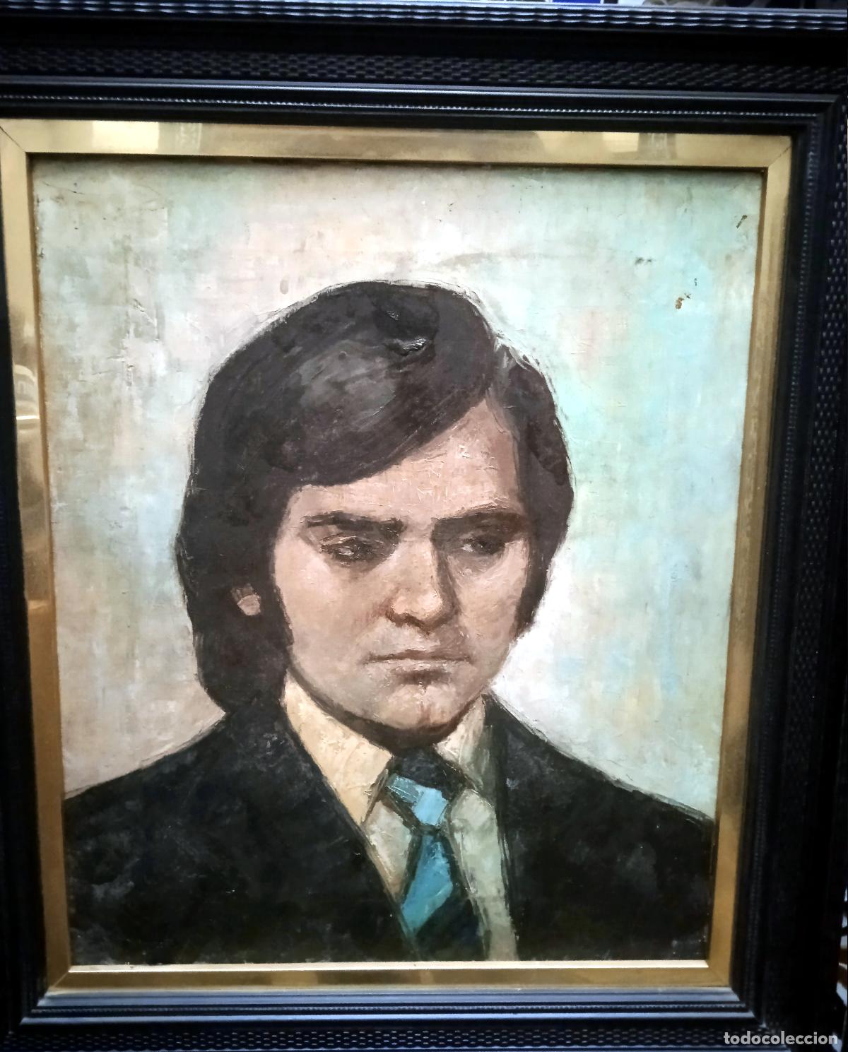 Art: Antonio Robles Cabrera (Almer&iacute;a, 1916 &ndash; Granada, 1994) Autorretrato