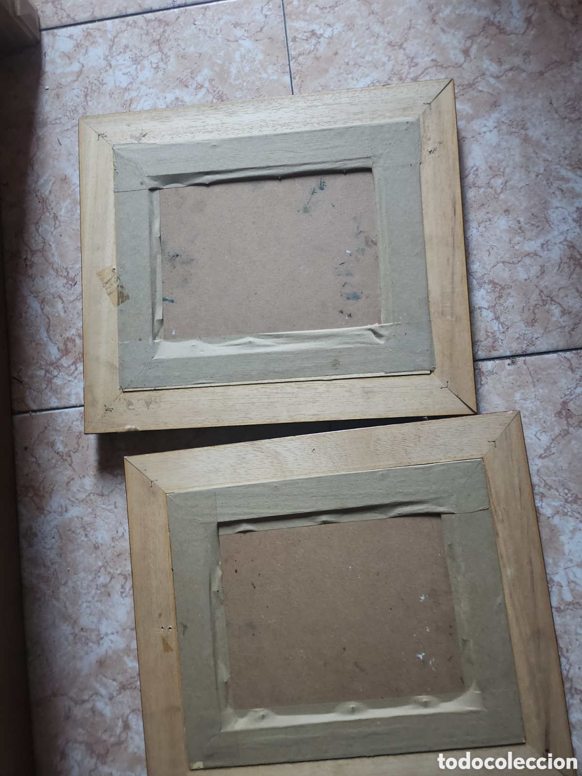 Arte: Lote 2 cuadros sin fecha - Foto 2