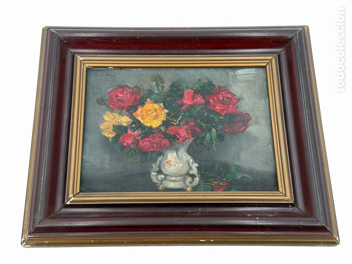 Kunst: Pintura Bodeg&oacute;n de Flores al &Oacute;leo