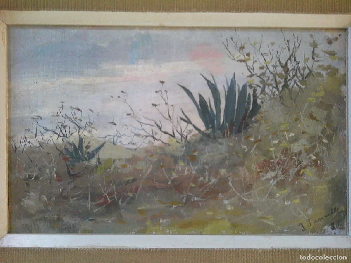 Arte: JOAQU&Iacute;M VANCELLS VIETA- PAISAJE CAMPESTRE-