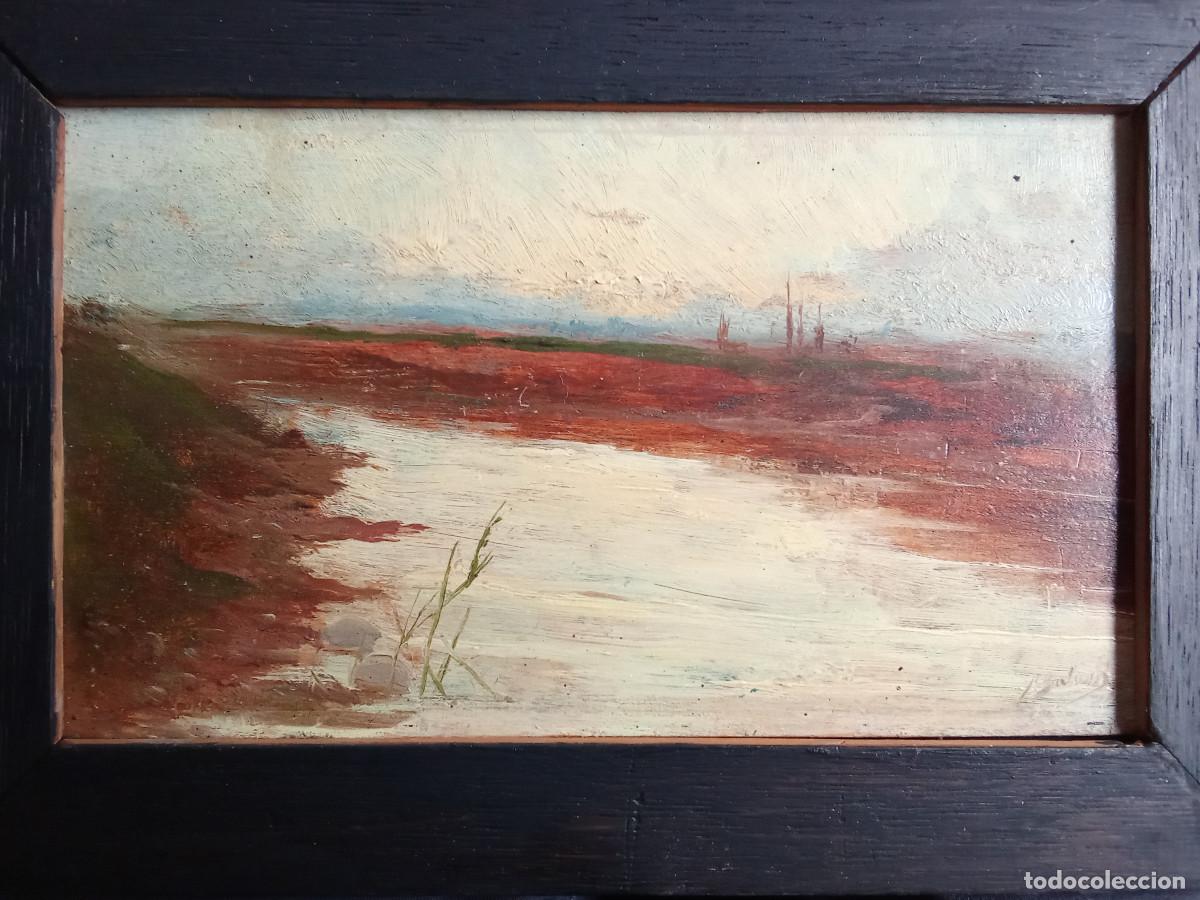 Arte: MATEU BALASCH -PAISAJE FLUVIAL -