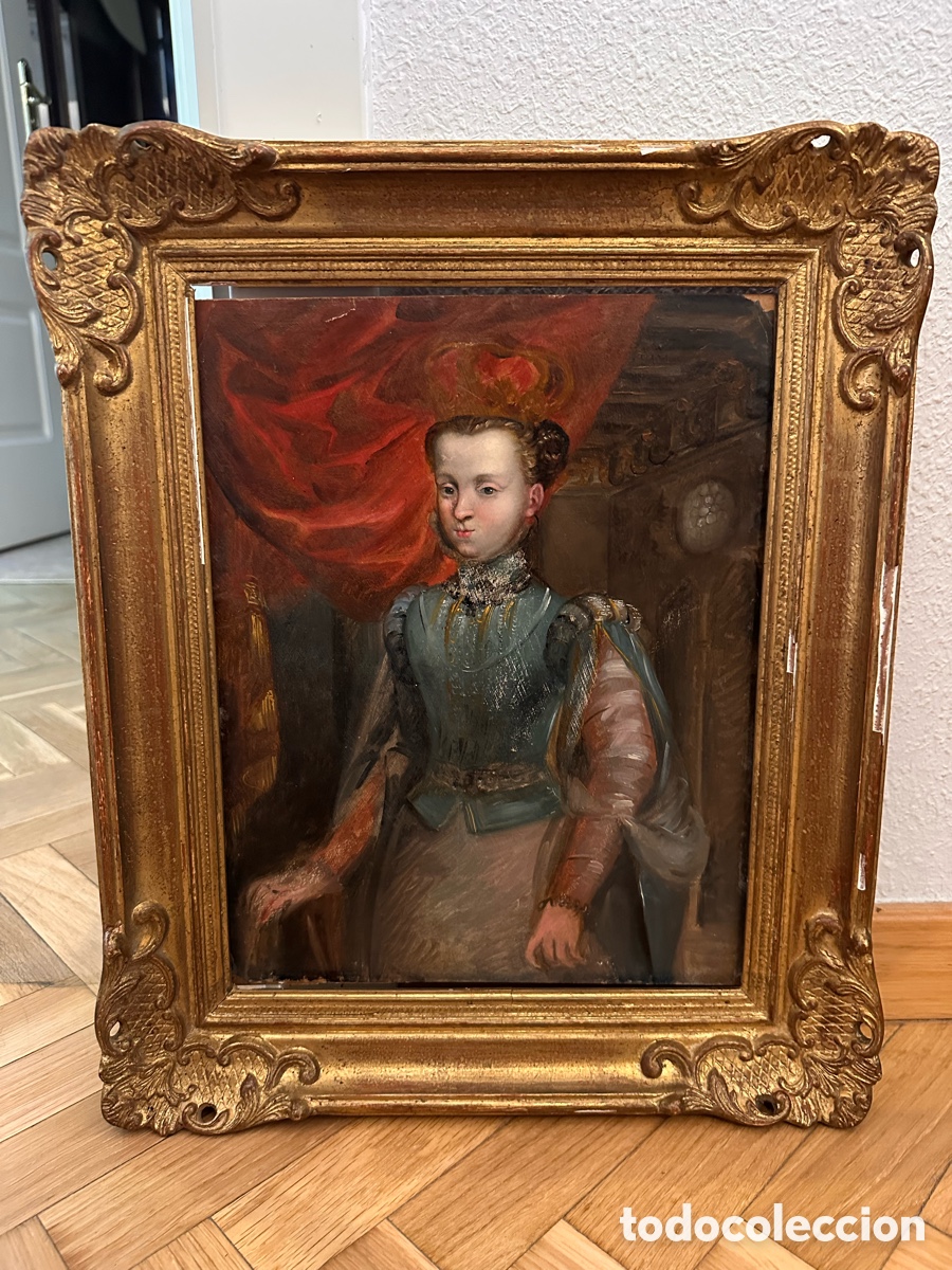 &Oacute;leo sobre tablilla estilo XVII