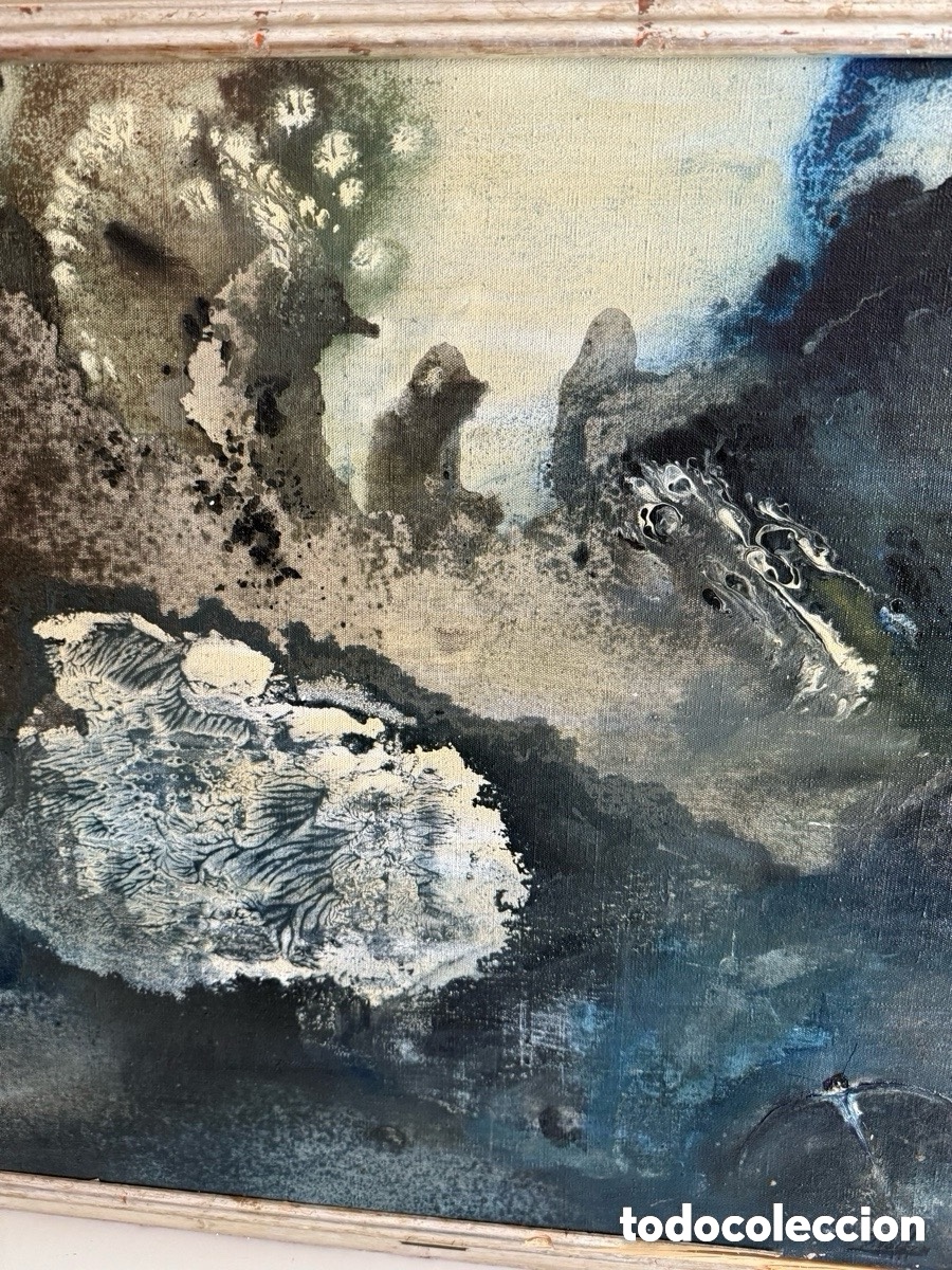 Arte: &Oacute;leo sobre lienzo. ABSTRACTO. DIDIER POUECH - Foto 3