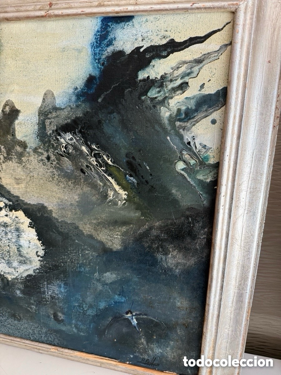 Arte: &Oacute;leo sobre lienzo. ABSTRACTO. DIDIER POUECH - Foto 4